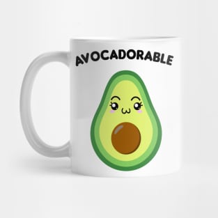 Adorable avocado Kawaii style Mug